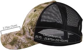 img 1 attached to 🧢 BASSDASH Adjustable Baseball Trucker Cap - Altimate Fishing Hat with Mesh Back for Men and Women