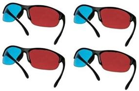 img 1 attached to 👓 Gator Crunch Pro Gen X 3D Glasses - Family Pack Bundle (Set of 4 Pairs)