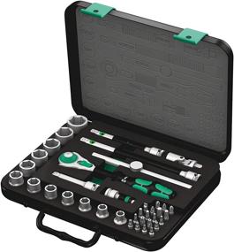 img 4 attached to 🔧 Complete Wera Zyklop 8 Inch Ratchet Set - 38 Piece Toolbox Essential