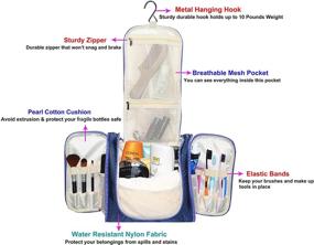 img 3 attached to Toiletry Freegrace Premium Essentials Organizer