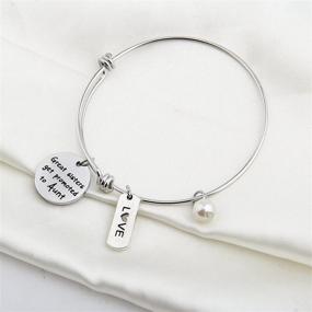 img 2 attached to 👩 Zuo Bao Aunt Bracelet: The Perfect Gift for New Aunt - Sisters' Special Bond Celebrated