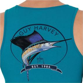 img 2 attached to Guy Harvey Heather Sailfish X Large Men's Clothing and Shirts