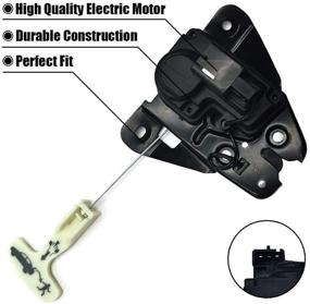 img 3 attached to Эффективная замена: ФЕКСОН Актуатор запорного устройства багажника для Chrysler 300 200, Dodge Charger Challenger Avenger Dart - Высокая совместимость со задним замком задней двери 931-714 5056244AA 5056244AB