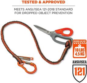 img 2 attached to Ergodyne 3100F: The Ultimate Absorbing Aluminum Carabiner for Safety Enthusiasts