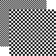 double sided black and white checkered cardstock 12x12 - pack of 5 sheets logo