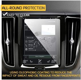 img 1 attached to RUIYA Center Touch Control Screen Protector for 2016-2021 Volvo XC40 XC60 XC90 V90 S90 8.7In Car Navigation - Tempered Glass 9H Touch Screen Protector - Volvo Car Accessories