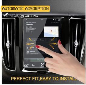 img 2 attached to RUIYA Center Touch Control Screen Protector for 2016-2021 Volvo XC40 XC60 XC90 V90 S90 8.7In Car Navigation - Tempered Glass 9H Touch Screen Protector - Volvo Car Accessories