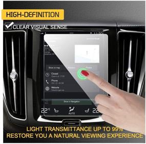 img 3 attached to RUIYA Center Touch Control Screen Protector for 2016-2021 Volvo XC40 XC60 XC90 V90 S90 8.7In Car Navigation - Tempered Glass 9H Touch Screen Protector - Volvo Car Accessories