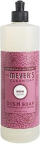 img 2 attached to 🧴 Mum Scent Liquid Dish Soap by Mrs. Meyer’s Clean Day - 16oz Bottle