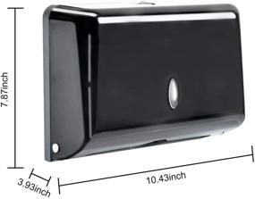 img 3 attached to Multifold Bathroom Dispenser for Commercial Use - Easy Dispensing Solution