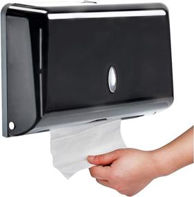 img 4 attached to Multifold Bathroom Dispenser for Commercial Use - Easy Dispensing Solution