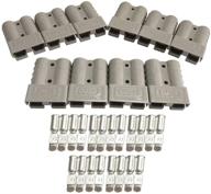 💡 enhance your battery power with 50 amp grey connector battery charger battery power connectors by anderson (8awg) logo