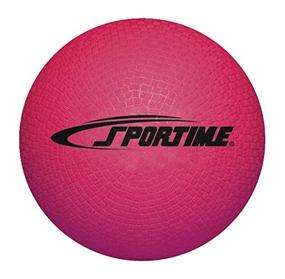 img 1 attached to 🔴 High-Quality Sportime Playground Ball in Vibrant Red - Perfect for Outdoor Activities and Games