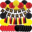 inby yellow mickey birthday decoration logo