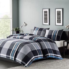 img 4 attached to INK IVY Comforter Set Casual Alternative