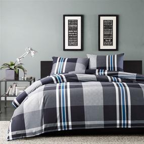img 3 attached to INK IVY Comforter Set Casual Alternative