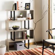 safavieh fox4283a collection century etagere logo