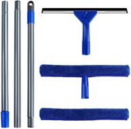 🧼 mastertop window squeegee cleaning tool - ultimate outdoor window cleaner kit for streak-free shine logo