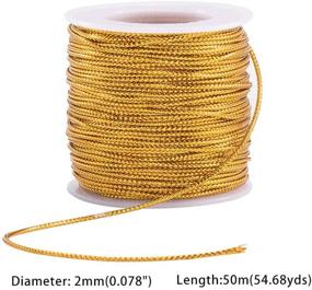 img 2 attached to PandaHall Metallic Braided Beading Thread for Jewelry Making