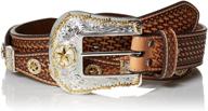 silver scalop men's accessories by nocona belt co логотип