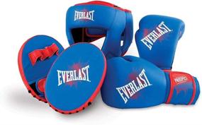 img 3 attached to 🥊 Everlast P00001647 Prospect Training Kit Blue/Red: Enhance Your Combat Skills with this Top-Quality Equipment