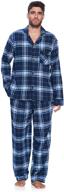 👔 ashford brooks men's flannel plaid pajamas clothing logo