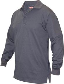 img 1 attached to TRU SPEC Sleeve Shirt Black Medium Men's Clothing in Shirts