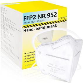 img 4 attached to 🔒 Filtering Disposable Particulate Respirator Mask for Enhanced Protection