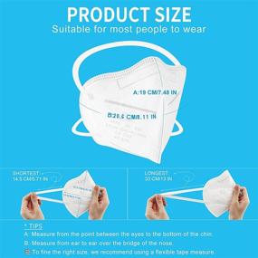 img 2 attached to 🔒 Filtering Disposable Particulate Respirator Mask for Enhanced Protection