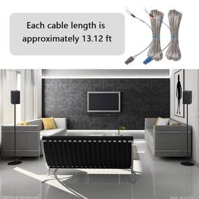 img 2 attached to 🔌 Набор из 2 проводов/кабелей AH81-02137A A/S Part Surround Speaker для Samsung HT-E3500, HT-E6500W, HTZ420TXAA, HT-Z520T/XAA, HTF5500W, HTE5500W/ZA, HTD6500WZA, HTD6730WZA, HTH6500WM/ZA, SWA8000S/ZA