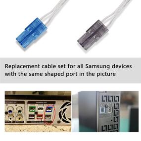 img 1 attached to 🔌 Набор из 2 проводов/кабелей AH81-02137A A/S Part Surround Speaker для Samsung HT-E3500, HT-E6500W, HTZ420TXAA, HT-Z520T/XAA, HTF5500W, HTE5500W/ZA, HTD6500WZA, HTD6730WZA, HTH6500WM/ZA, SWA8000S/ZA