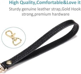img 3 attached to 👝 Versatile UTreers Wristlet Keychain: Perfect Cellphone & Handbag Accessory for Women