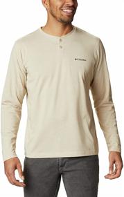 img 4 attached to 👕 Columbia Thistletown Henley Jasper Heather Men's Shirt: Top-Quality Clothing for Style and Comfort