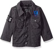 urban republic little cotton jacket: boys' stylish and comfortable clothing logo