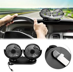 img 1 attached to Fydun Adjustable Conditioner Ventilation Traveling Car & Vehicle Electronics