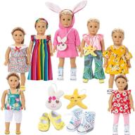 👗 wyhtoys inch clothes american accessories: amp up your doll's wardrobe! logo