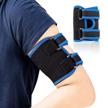 tendonitis compression sleeve support relieve logo