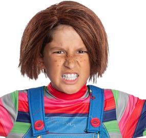 img 3 attached to 👻 Authentic Rubies Boys Childs Chucky Costume: Perfect for Halloween and Cosplay!