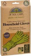 large household gloves - pack of 12 pairs for optimal care logo