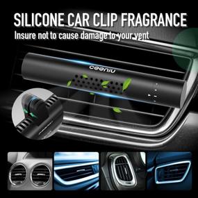 img 2 attached to 🚗 Luxury Car Perfume Air Freshener Vent Clips by Ceeniu - Long-Lasting Fragrant Scent with Adjustable Fragrance Concentration - Perfect Gift Choice