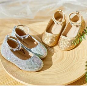 img 3 attached to 👧 Flats for Toddler Flower Girls - Felix Flora Wedding Shoes