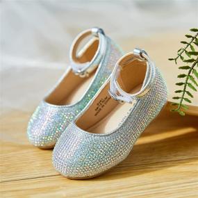img 2 attached to 👧 Flats for Toddler Flower Girls - Felix Flora Wedding Shoes