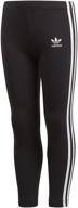 adidas originals girls stripes leggings girls' clothing and leggings logo