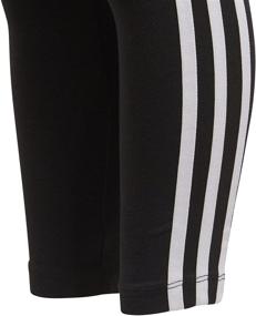 img 2 attached to Adidas Originals Girls Stripes Leggings Girls' Clothing and Leggings