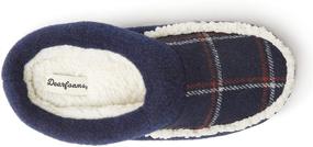 img 1 attached to 👞 SEO Friendly: Dearfoams Unisex Felt Slipper Toddler Boys' Shoe