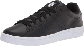 img 4 attached to 👟 Men's K Swiss Sneaker - White & Black Color