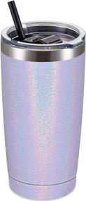 img 4 attached to ALOUFEA Stainless Tumbler Insulated Lavender Food Service Equipment & Supplies