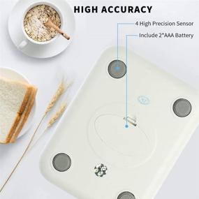 img 1 attached to 🍽️ Small TNO Stainless Steel Digital Kitchen Food Scale, 11 lbs/5kg: Accurate Weight Measurement in Grams and oz for Cooking and Baking