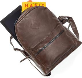 img 2 attached to Jackson Fashion Kenneth Leather Backpack