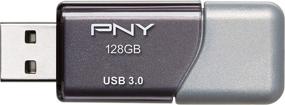 img 3 attached to 📱 PNY 128GB Turbo Attache 3 USB 3.0 Flash Drive - Fast & Efficient Storage Solution (P-FD128TBOP-GE)